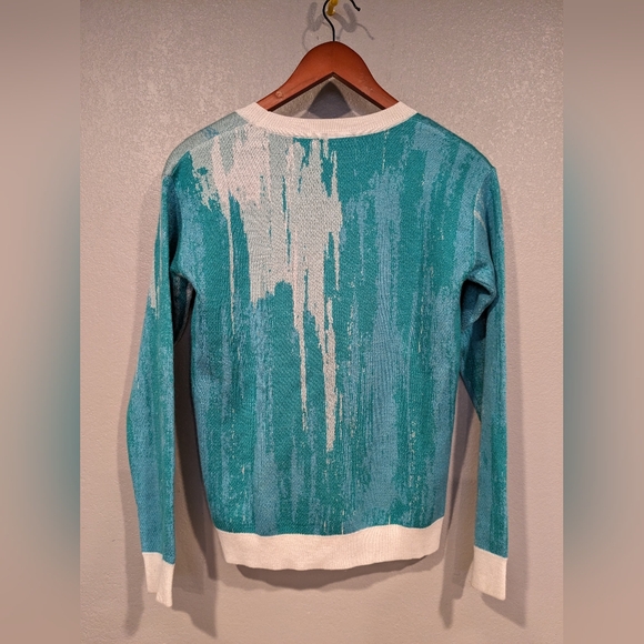 Women's ANTHROPOLOGIE llama sweater by Lauren Walcott size XS - Picture 3 of 4